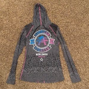 American Fighter Patterned Sweatshirt